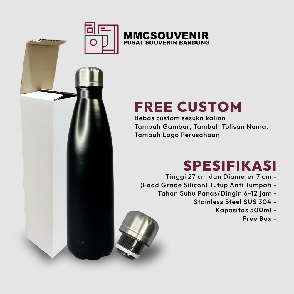 spesifikasi tumbler Bowling stainless steel 304