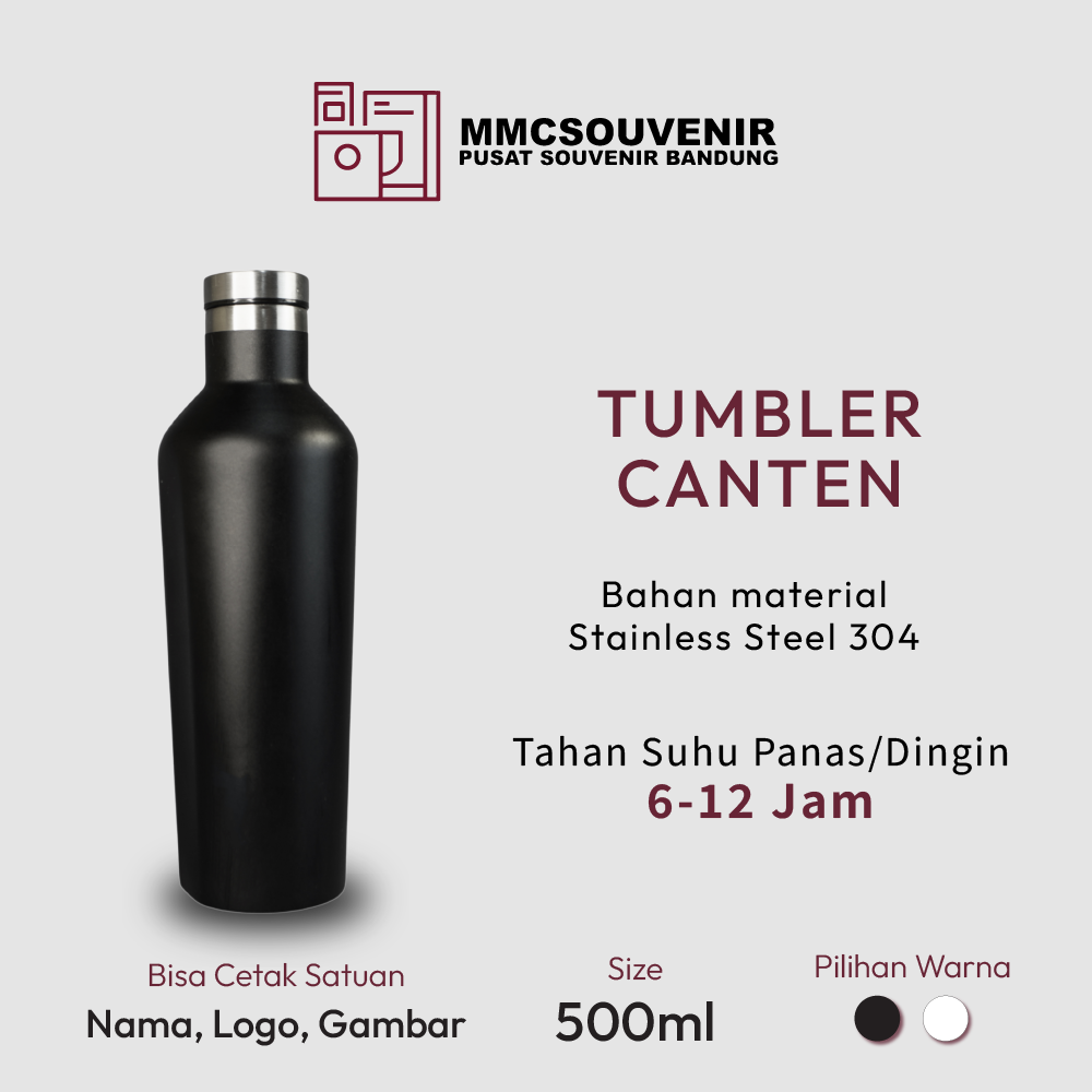 tumbler custom Canten Bandung tampak produk