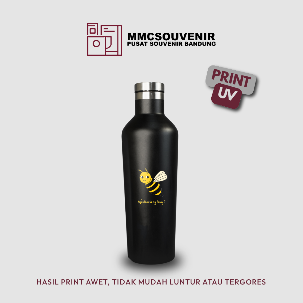 contoh hasil print UV pada tumbler Canten