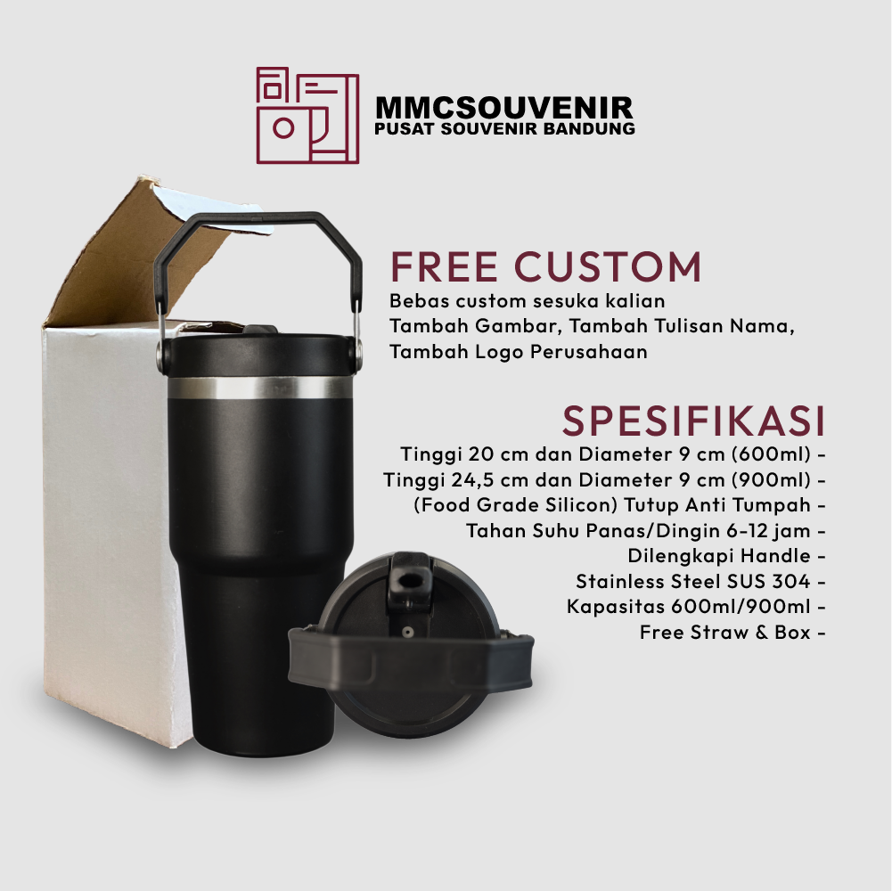 spesifikasi tumbler Classic stainless steel 304