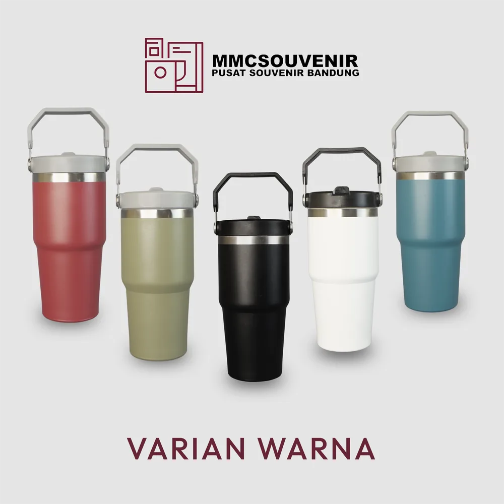 Pilihan warna tumbler Classic custom Bandung untuk souvenir dan merchandise