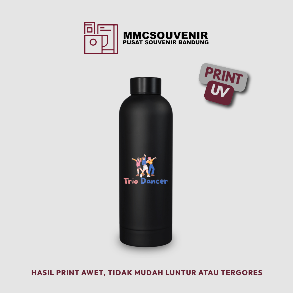 contoh hasil print UV pada tumbler Elite