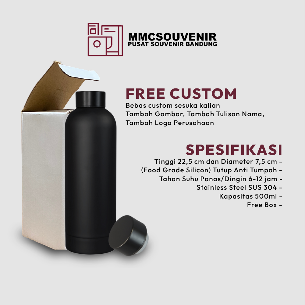 spesifikasi tumbler Elite stainless steel 304