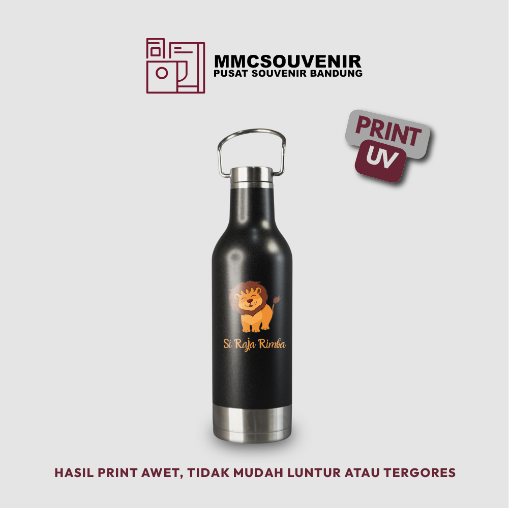 contoh hasil print UV pada tumbler Korean Style
