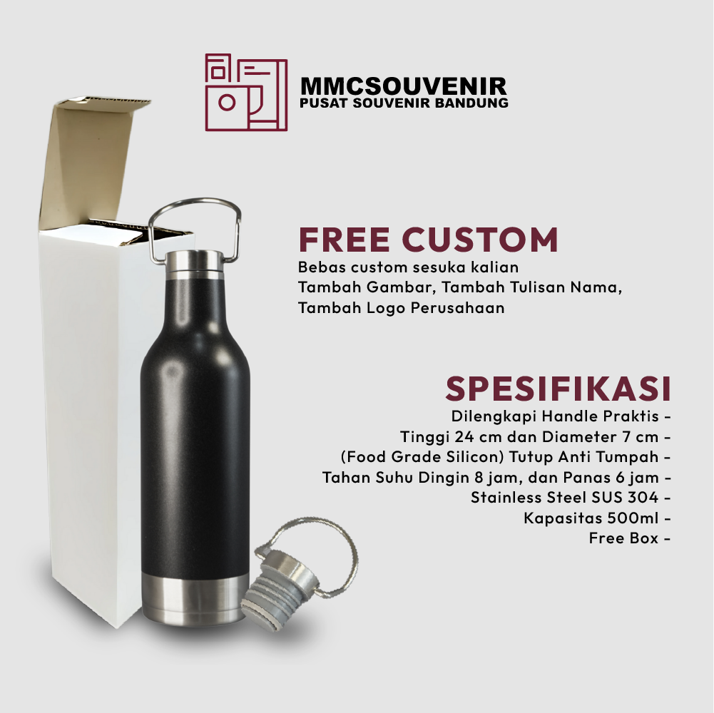 spesifikasi tumbler Korean Style stainless steel 304