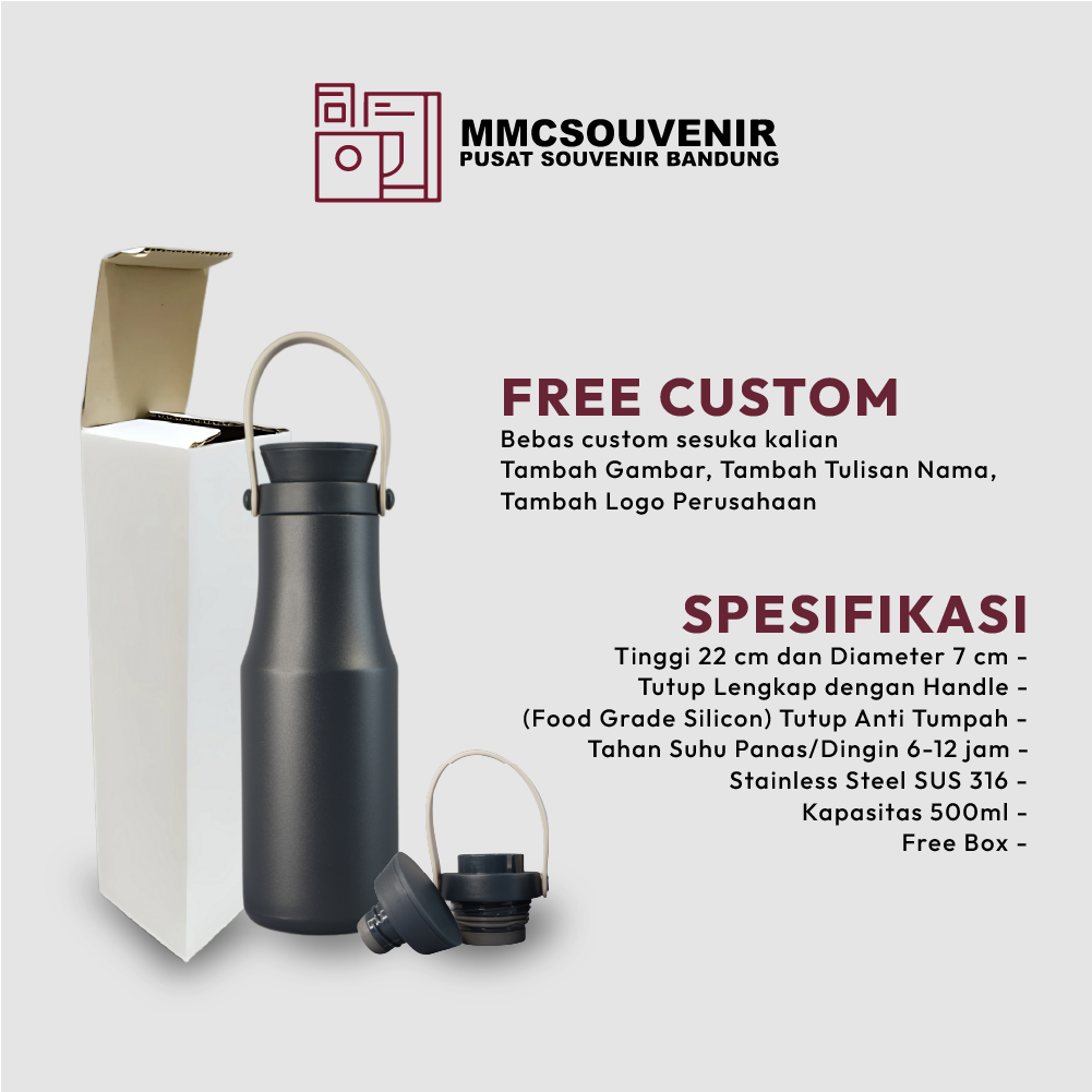 spesifikasi tumbler Metro stainless steel 304