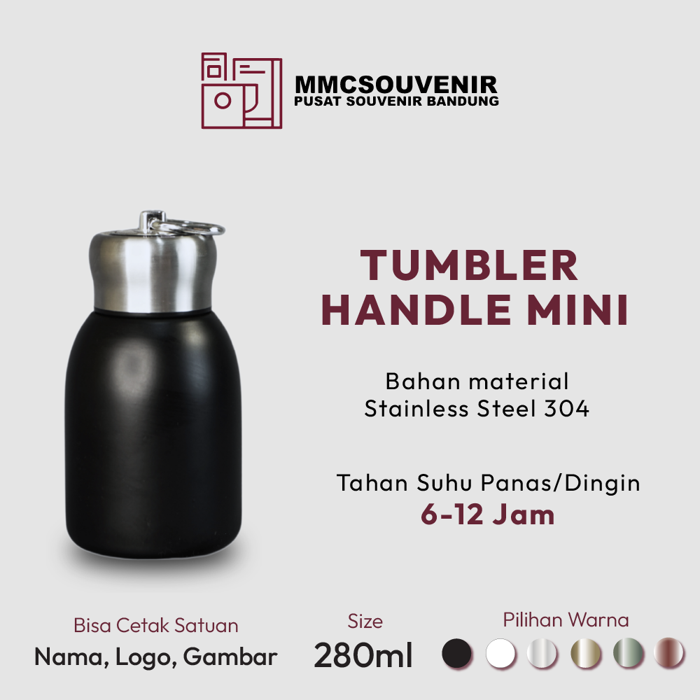 tumbler custom Mini Bandung tampak produk
