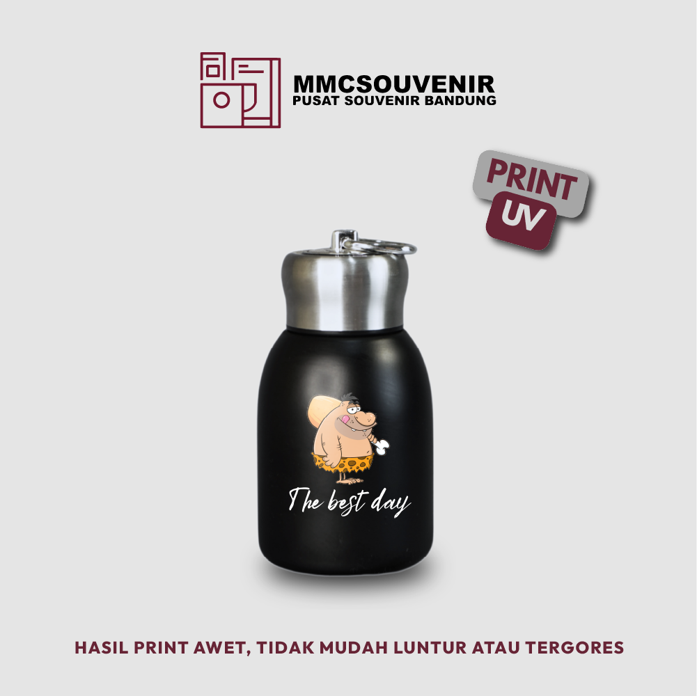 contoh hasil print UV pada tumbler Mini