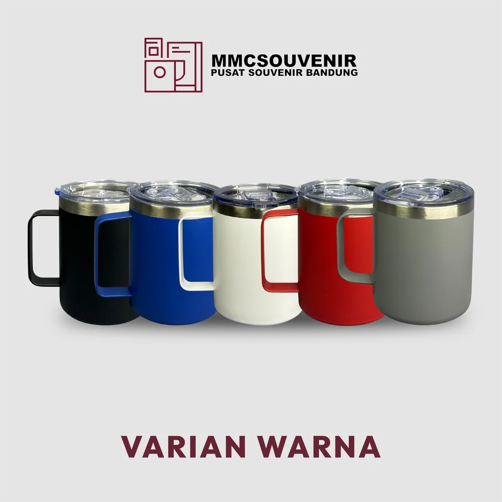 Pilihan warna tumbler Office custom Bandung untuk souvenir dan merchandise