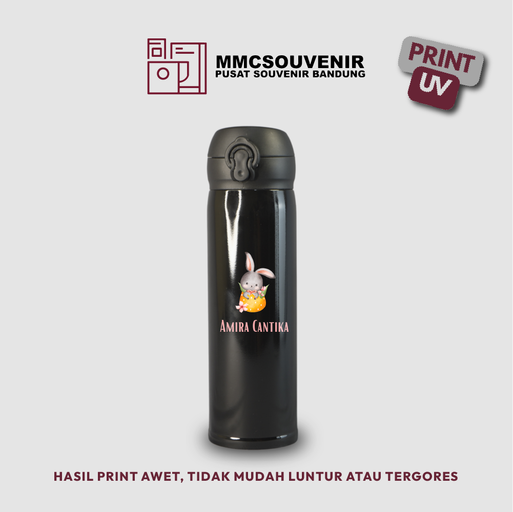 contoh hasil print UV pada tumbler Niagara