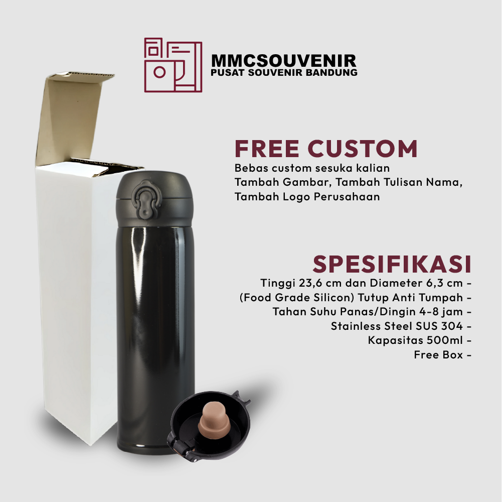 spesifikasi tumbler Niagara stainless steel 304