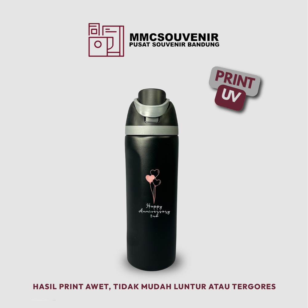 contoh hasil print UV pada tumbler Oalah