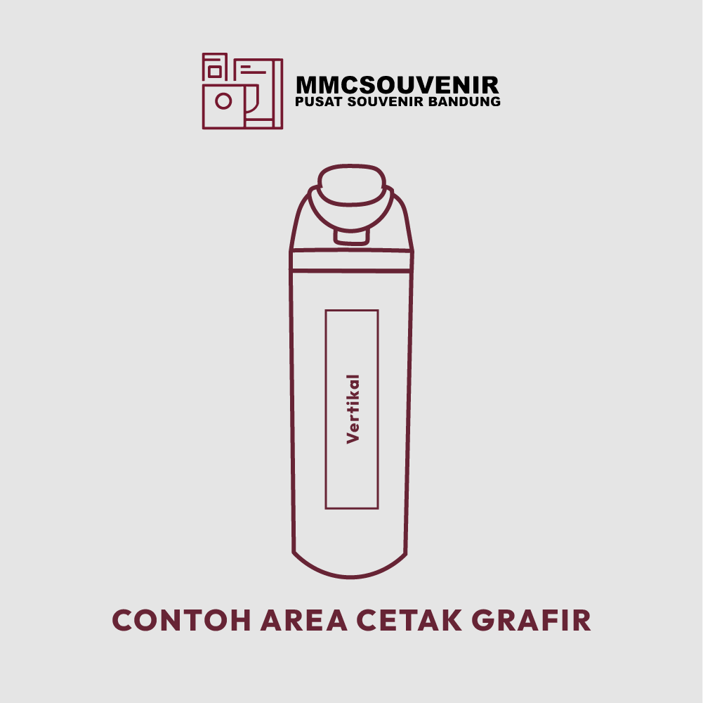 panduan area cetak laser grafir tumbler Oalah