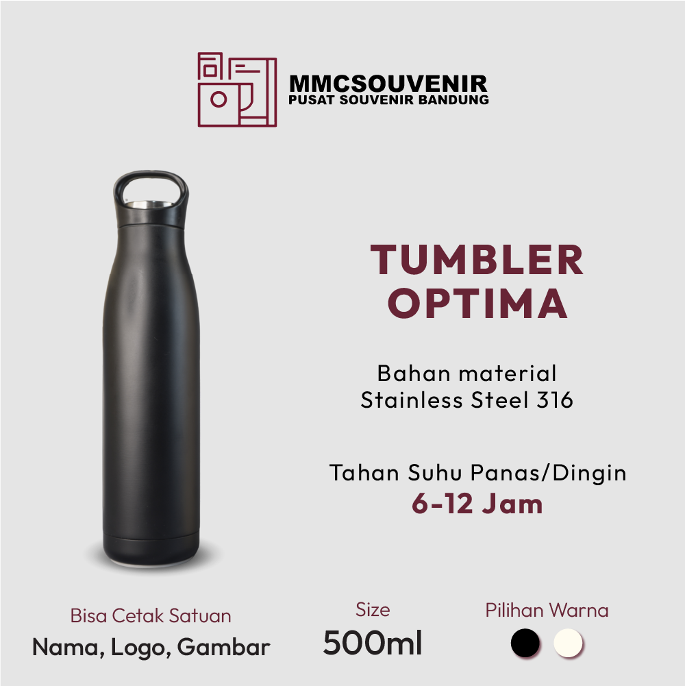 tumbler custom Optima Bandung tampak produk