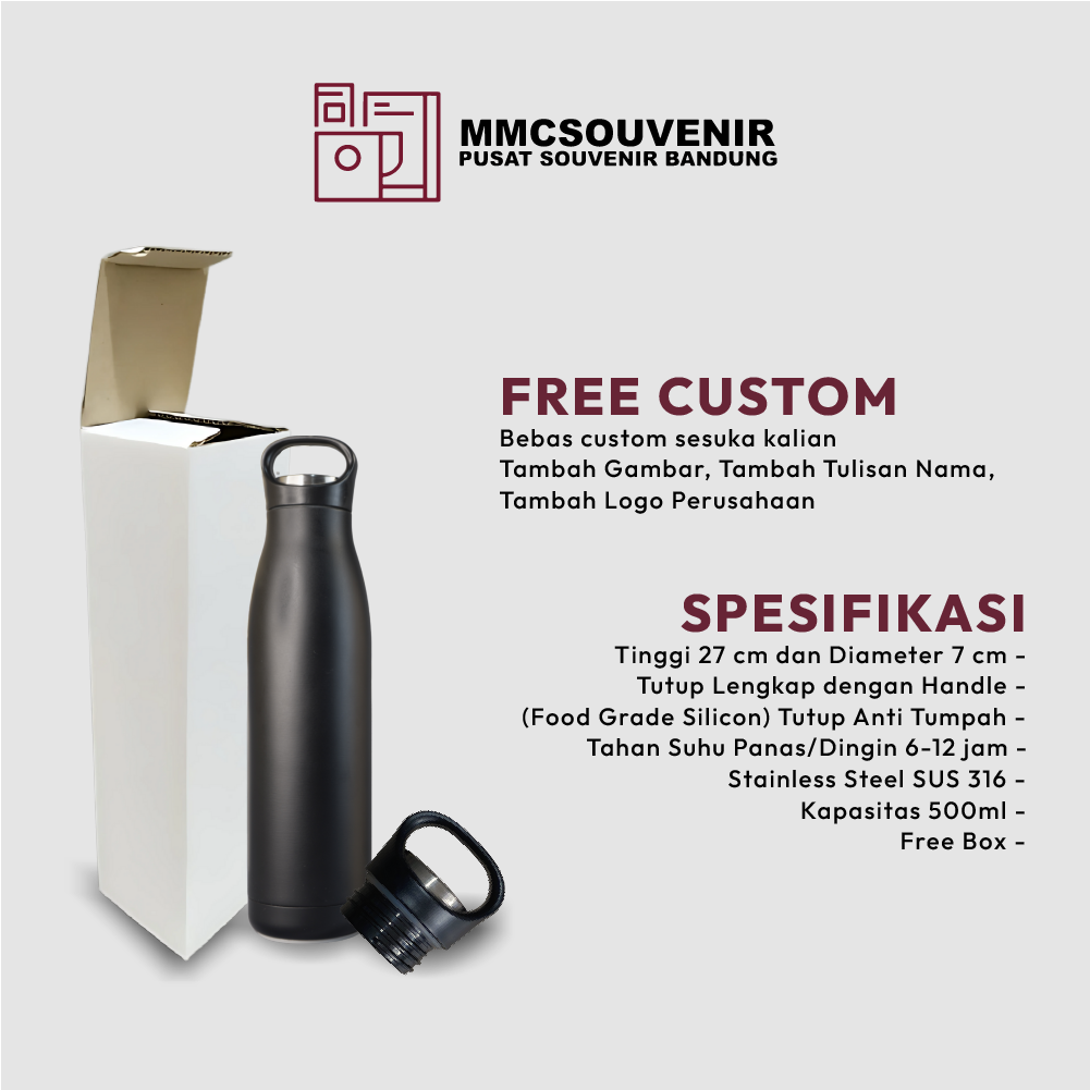 spesifikasi tumbler Optima stainless steel 304