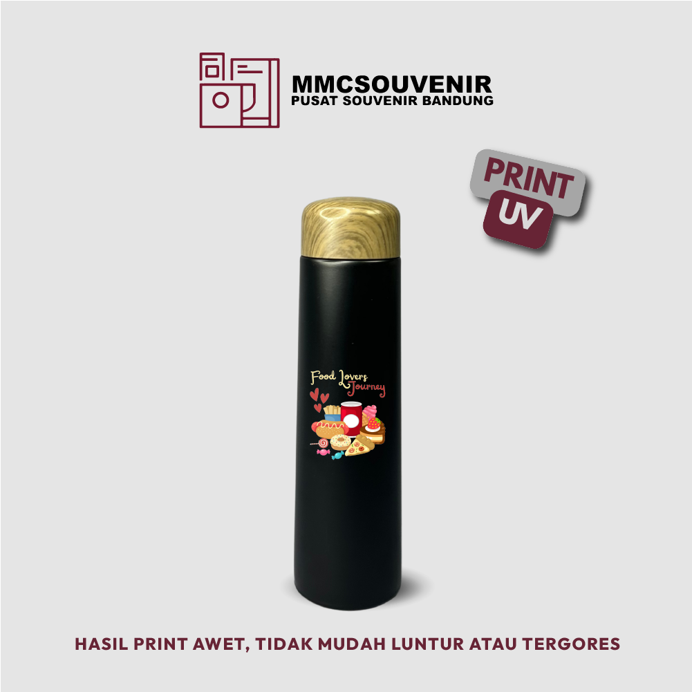 contoh hasil print UV pada tumbler Pocket Mini 250ml