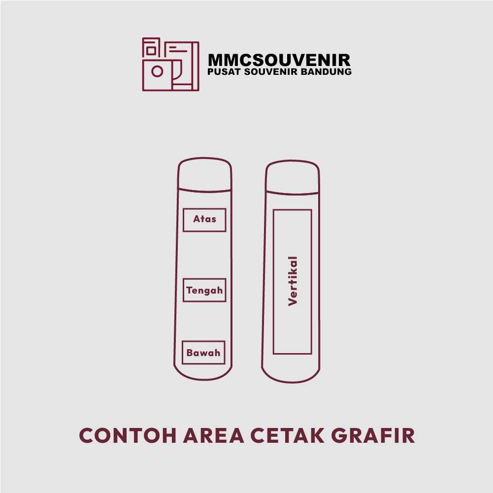 panduan area cetak laser grafir tumbler Pocket Mini 250ml