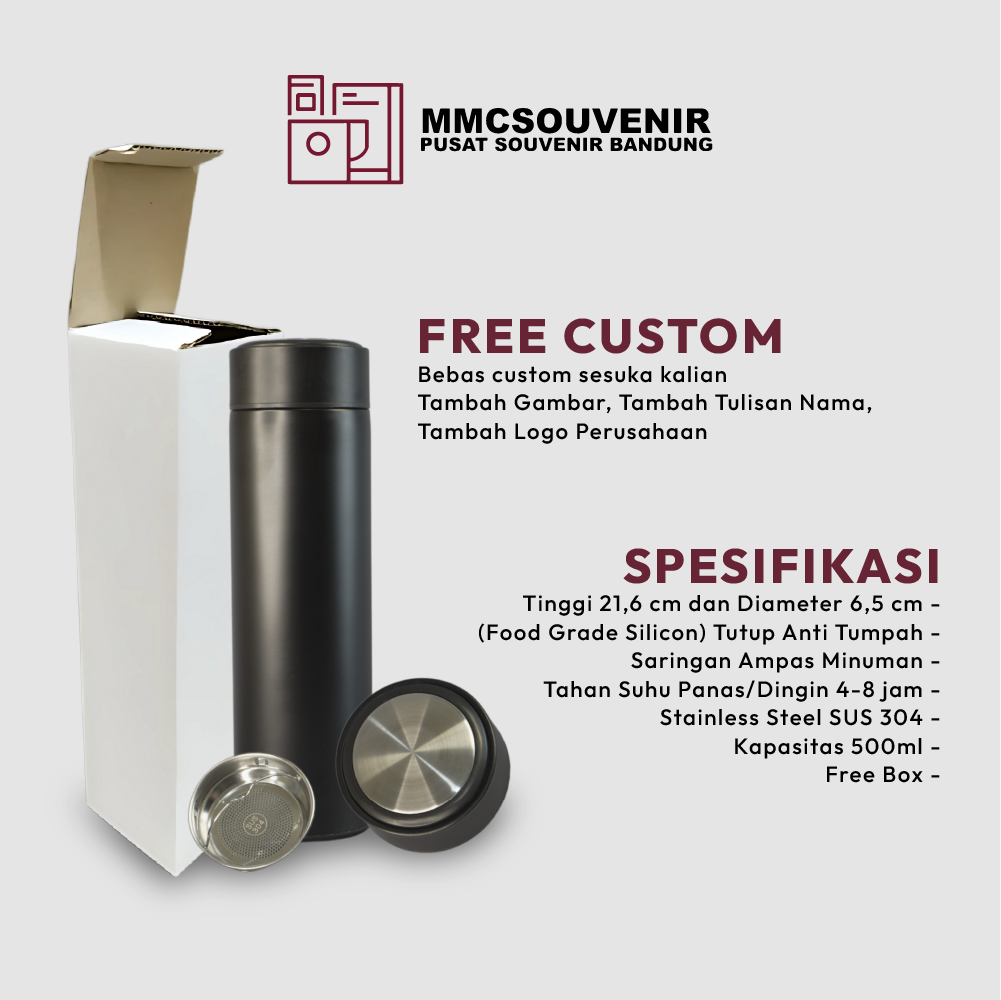 spesifikasi tumbler Sakura stainless steel 304