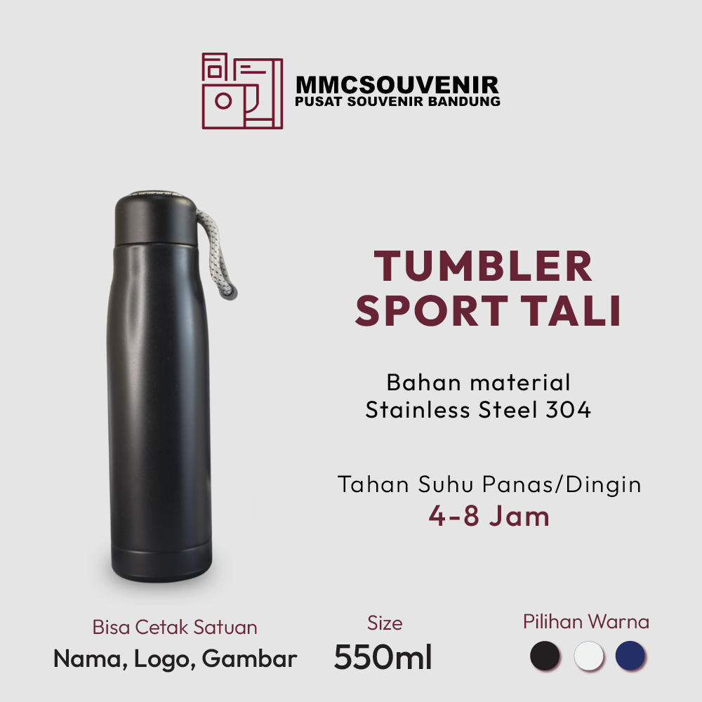 tumbler custom Sport Tali Bandung tampak produk