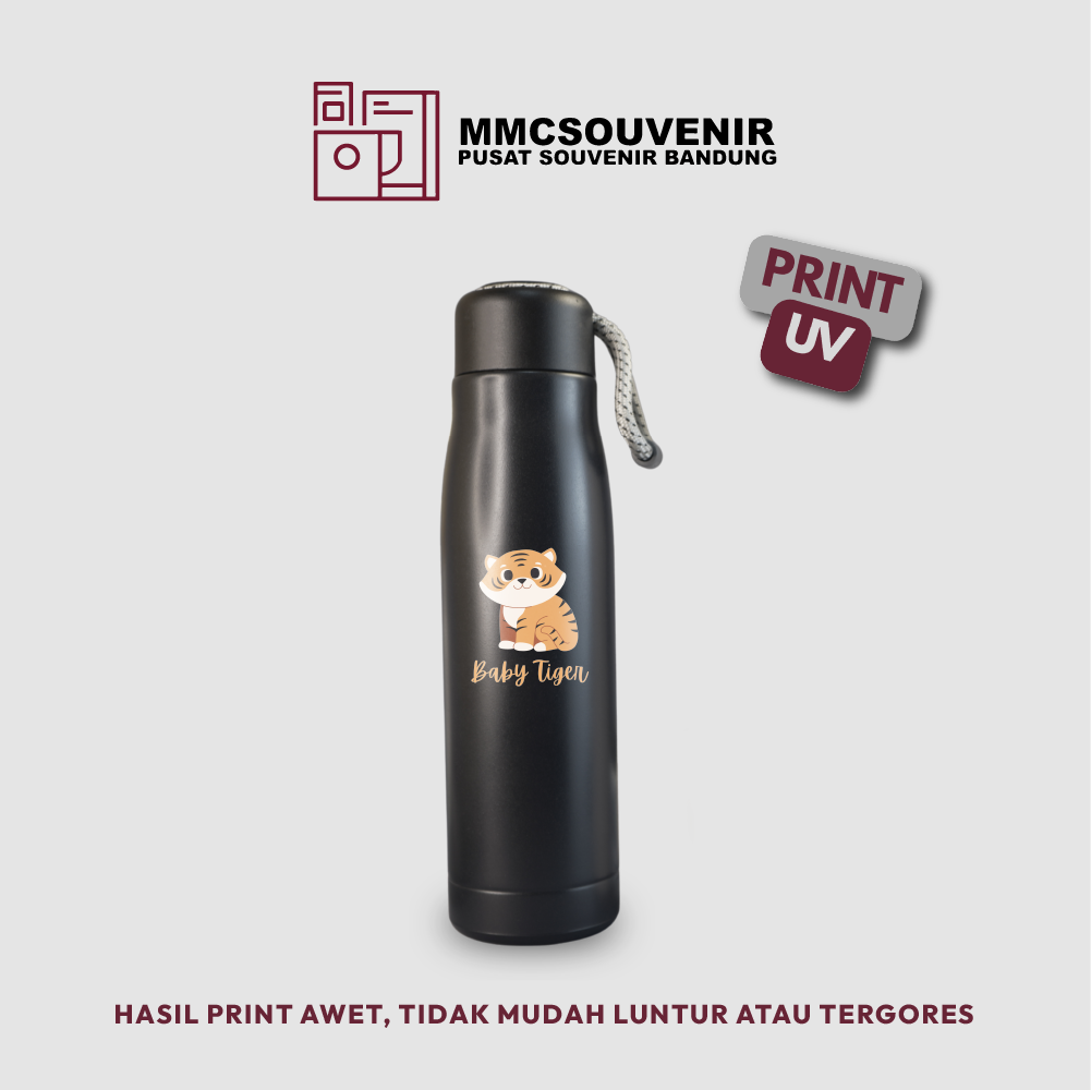 contoh hasil print UV pada tumbler Sport Tali