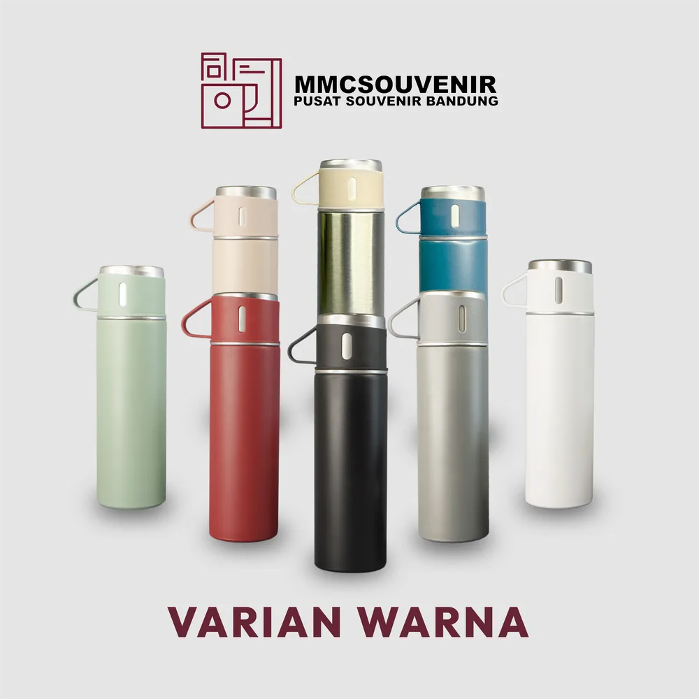 Pilihan warna tumbler Set Sultan custom Bandung untuk souvenir dan merchandise