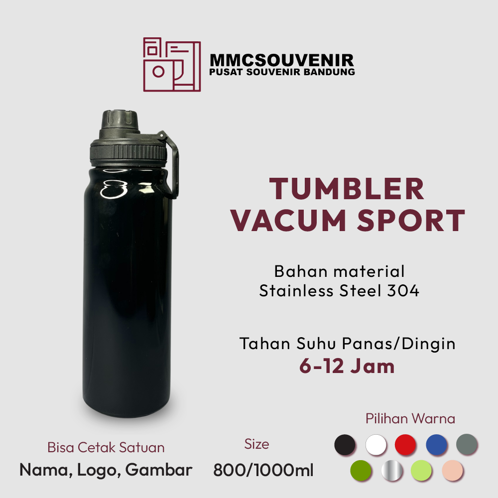 tumbler custom Vacum Sport Bandung tampak produk
